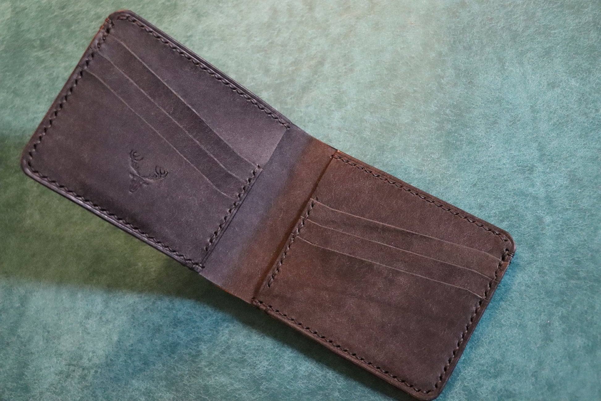 Italian Full Grain Leather Bifold Wallet for Men